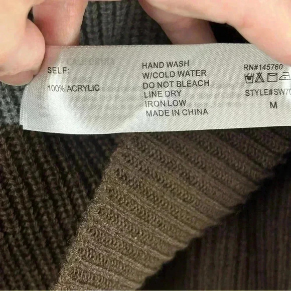 Aster Knit Striped Turtleneck Sweater - Picture 4 of 6